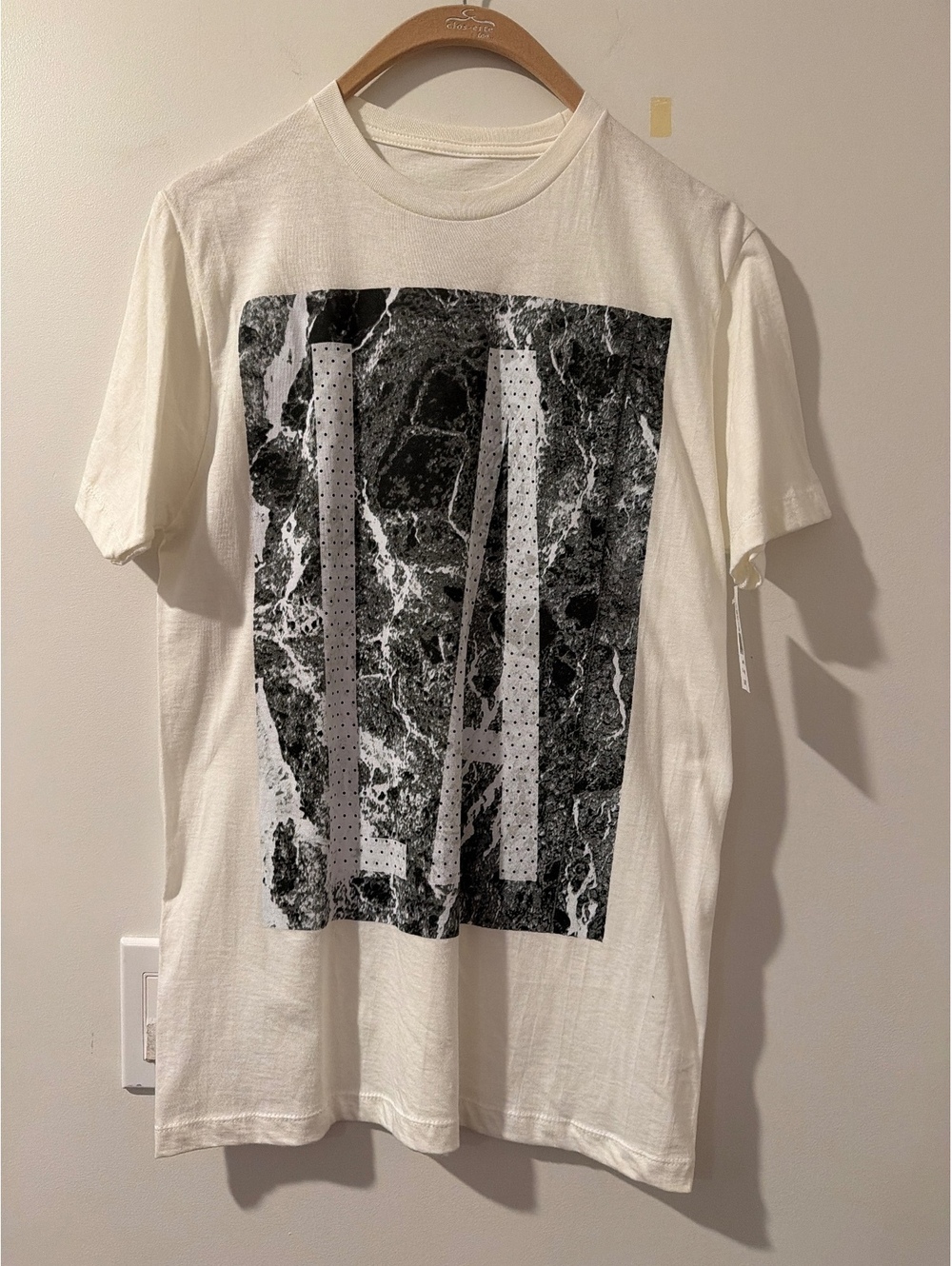 Men's White LA Graphic T-Shirt Sz. M *NWT*